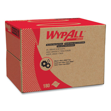 WypAll® Oil, Grease And Ink Cloths, Brag Box, 12.1 X 16.8, Blue, 180-box freeshipping - TVN Wholesale
